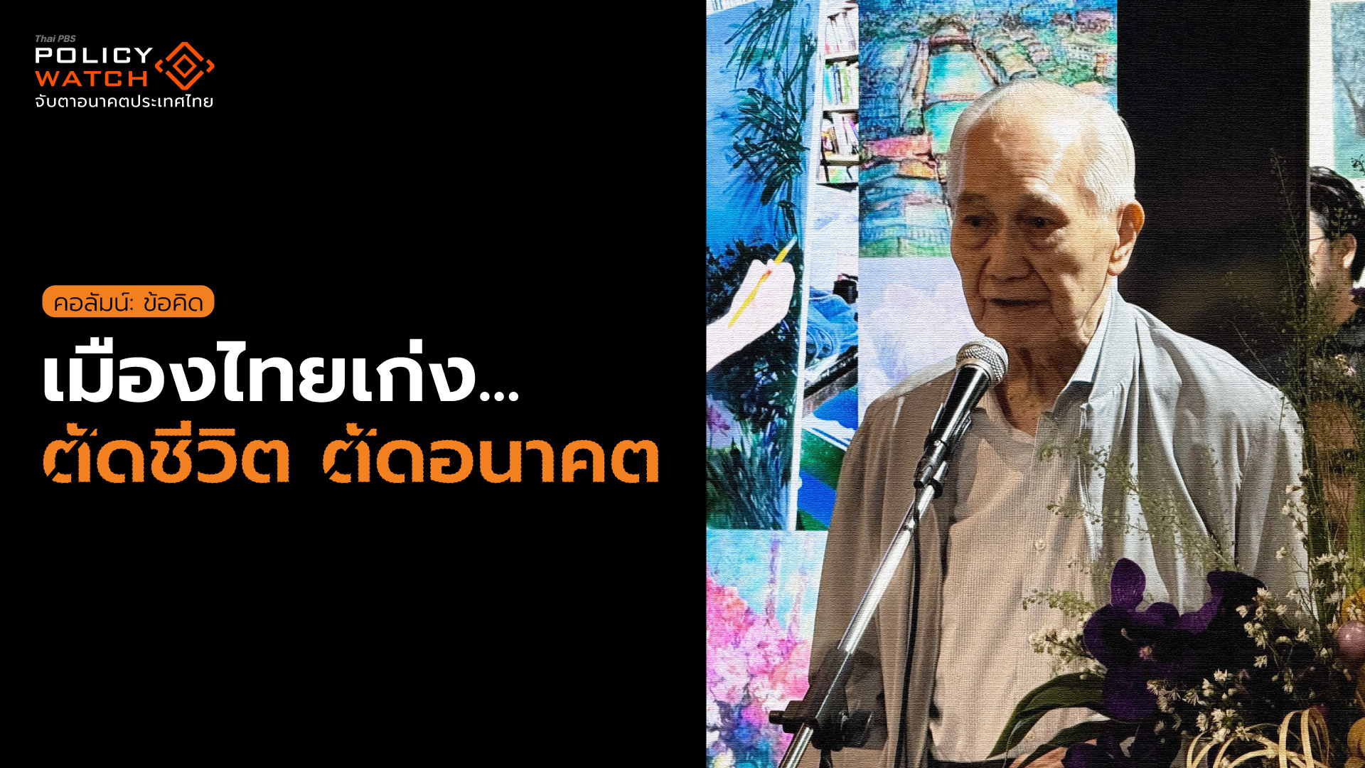 ประชาธิปไตยไทยยังเป็นเด็กทารก “ไม่เอาไหนทั้งสิ้น”