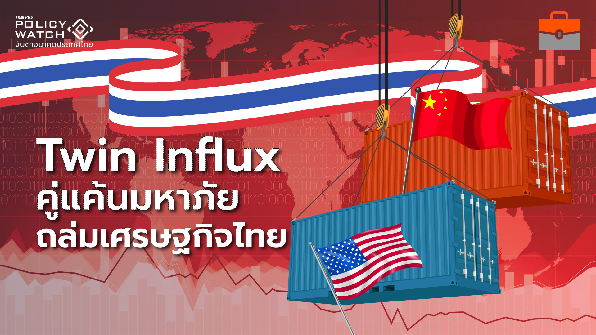 จับตา “Twin Influx” สินค้าสหรัฐฯตามจีน “ทุบตลาดไทย”