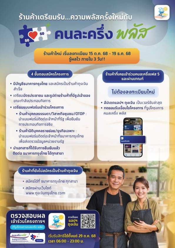 คนละครึ่งพลัส